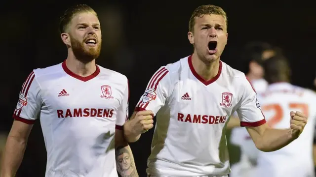 Middlesbrough celebrate