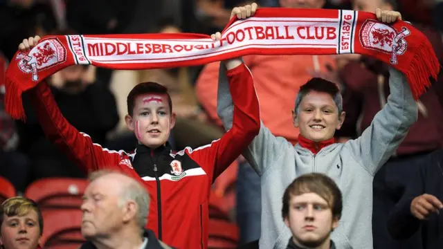 Middlesbrough fans