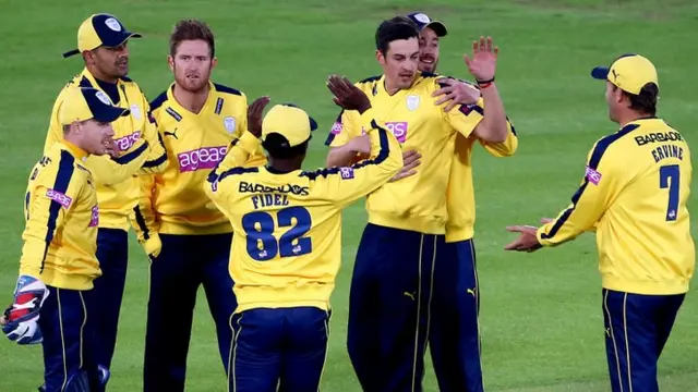 Hampshire celebrate