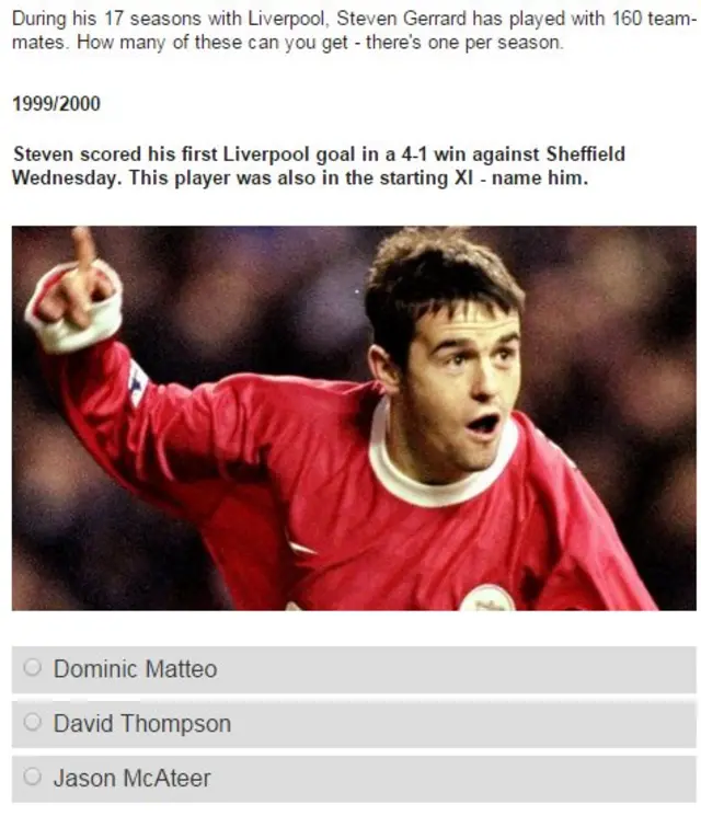 BBC quiz