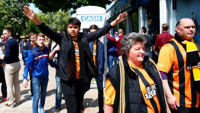 Hull City supporters