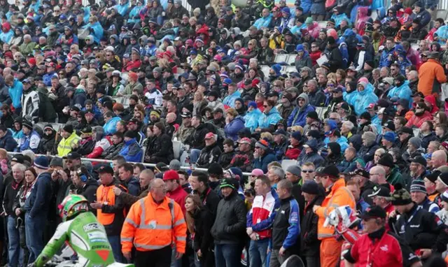 They have braved the wind and the rain - North West 200 spectators are a hardy breed