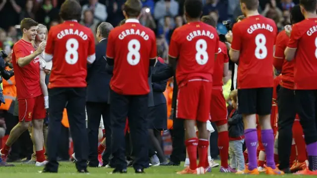 Gerrard walks out