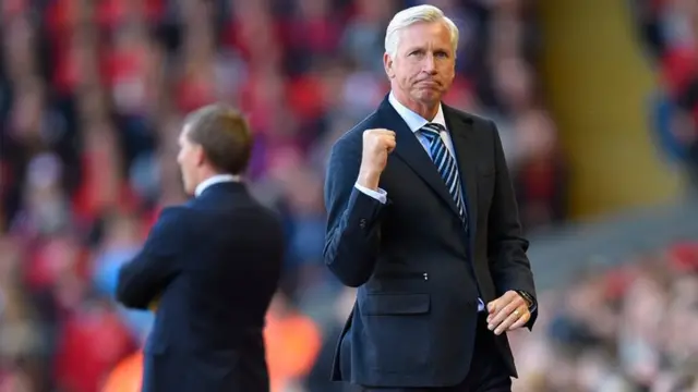 Crystal Palace manager Alan Pardew