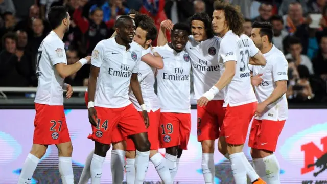 PSG celebrate