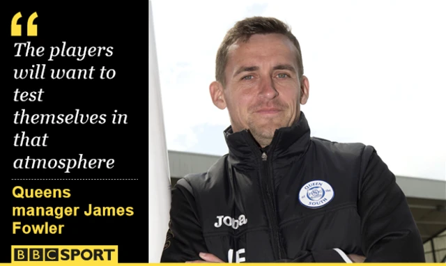 Queen of the South manager James Fowler