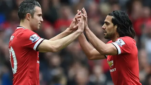 Robin Van Persie and Radamel Falcao