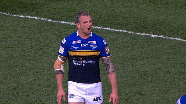 Leeds Rhinos prop forward Jamie Peacock