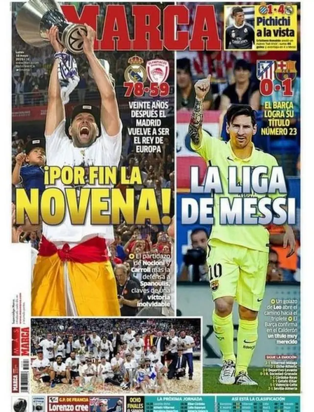 Marca back page