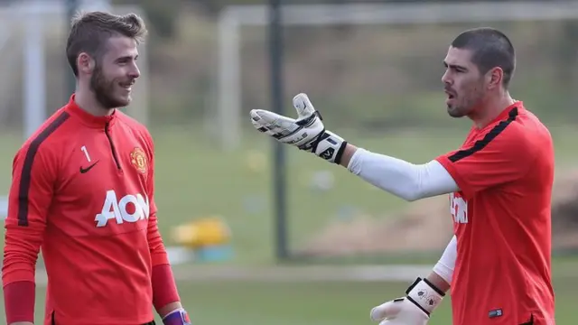 David De Gea and Victor Valdes