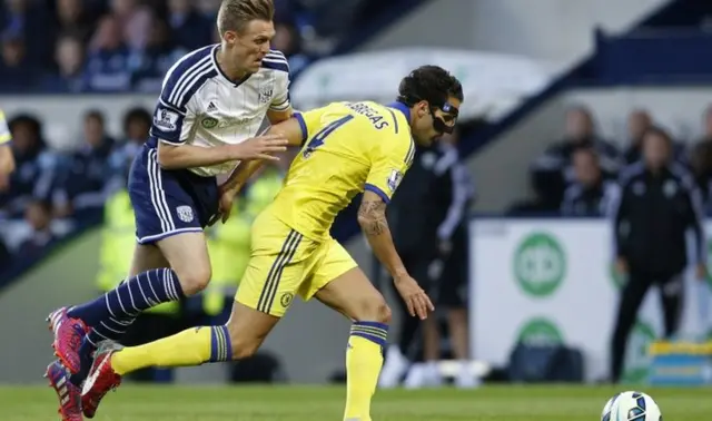 Darren Fletcher and Cesc Fabregas