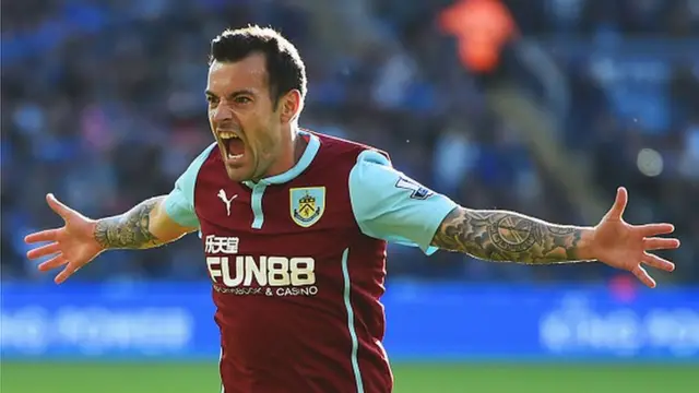 Burnley winger Ross Wallace