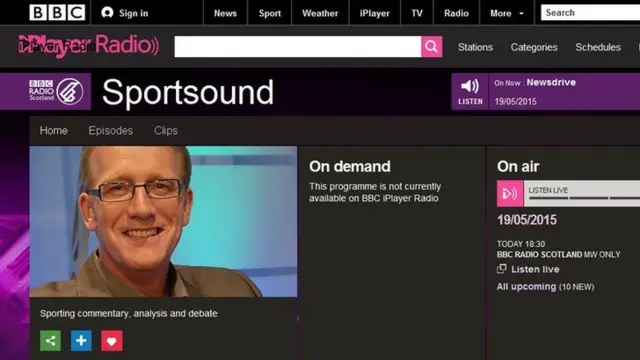 BBC Radio Scotland's Sportsound