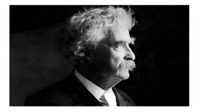 Legendary author Mark Twain