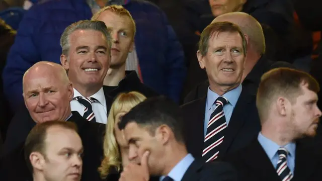 John Bornw, Paul Murray and Dave King