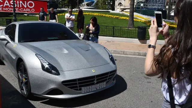 Sparkly ferrari