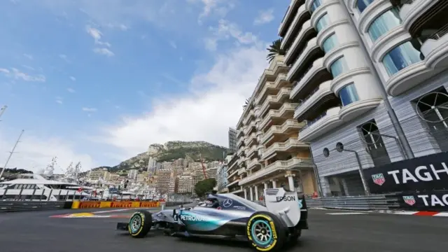 Lewis Hamilton in Monaco