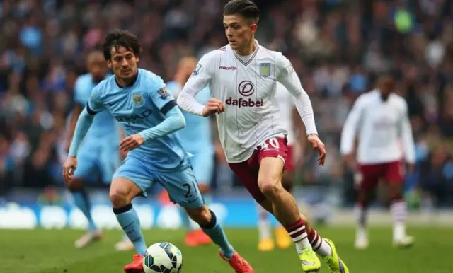 Aston Villa's Jack Grealish