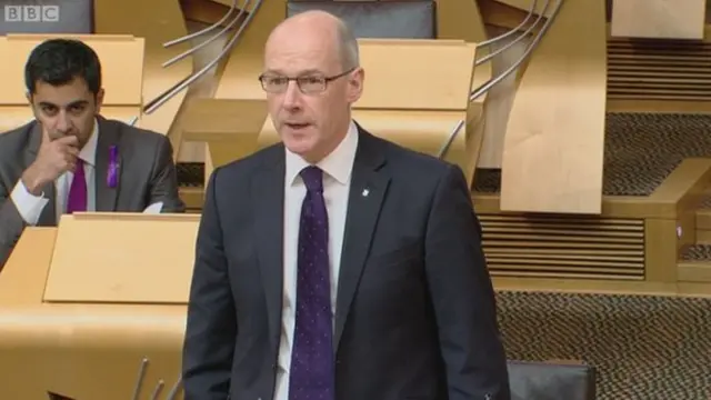 Deputy First Minister John Swinney