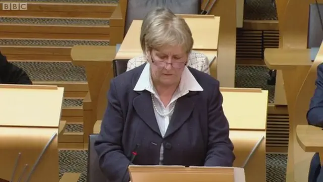 Conservative MSP Annabel Goldie