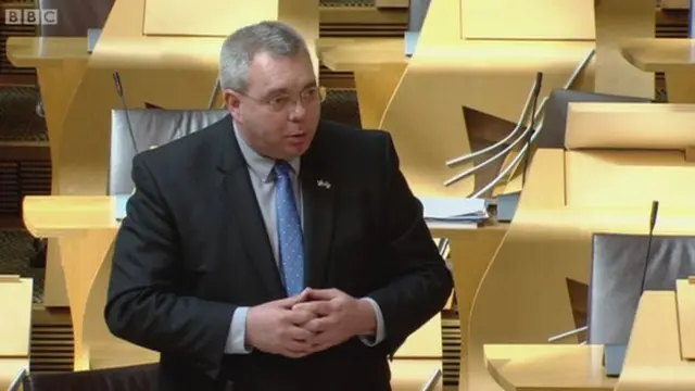 Conservative MSP Alex Johnstone