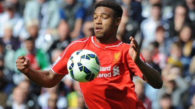 Jordon Ibe of Liverpool