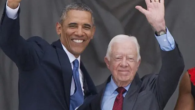 Obama and Carter