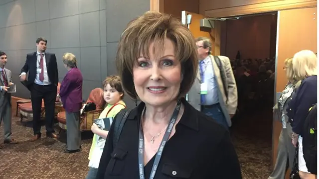 Donna Hughes at the Southern Republican Leadership Conference