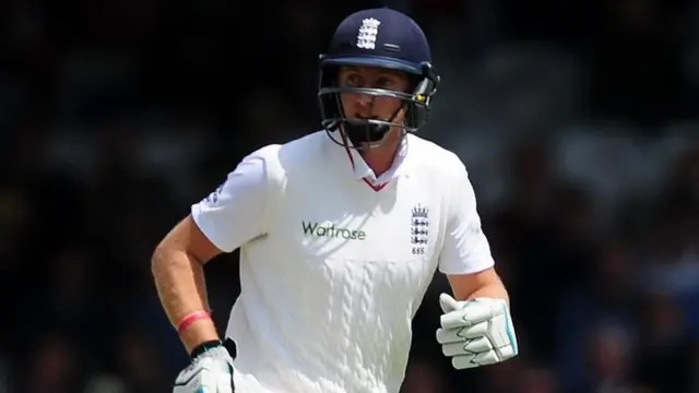 Joe Root in the new England jumper