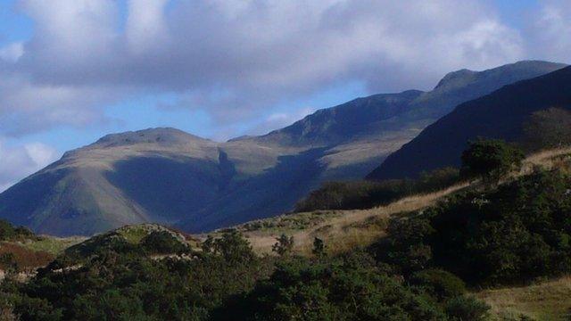 Scafell Pike from Wasdale