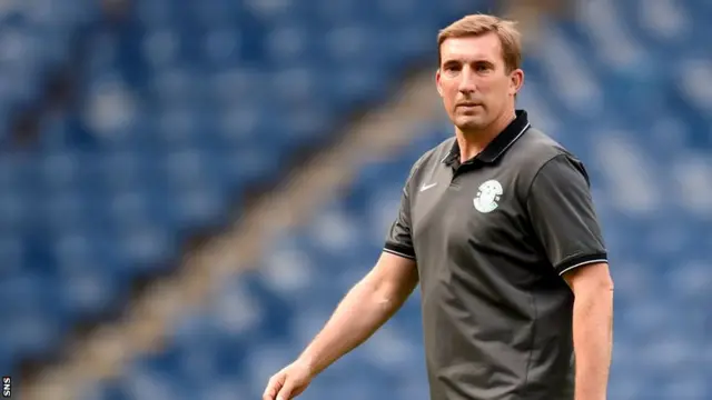 Hibs boss Alan Stubbs