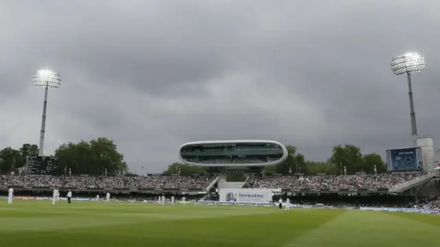 Lord's with the floodlights on