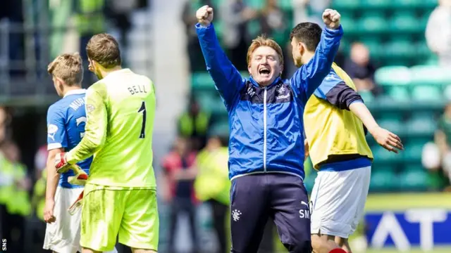 Rangers boss Stuart McCall