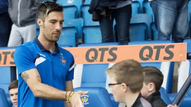 Kilmarnock captain Manuel Pascali