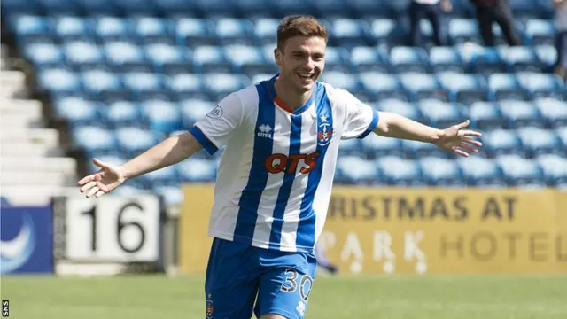 Kilmarnock goalscorer Greg Kiltie