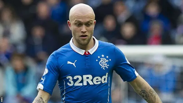 Rangers midfielder Nicky Law