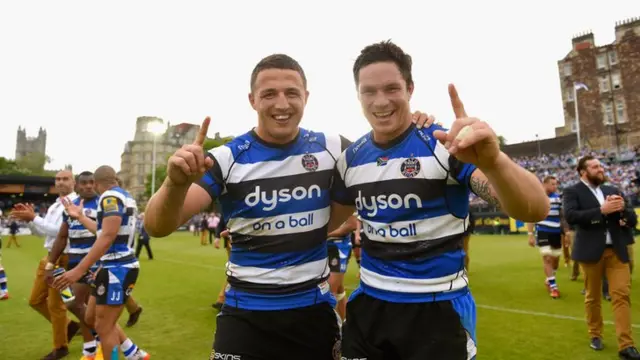 Sam Burgess and Francois Louw