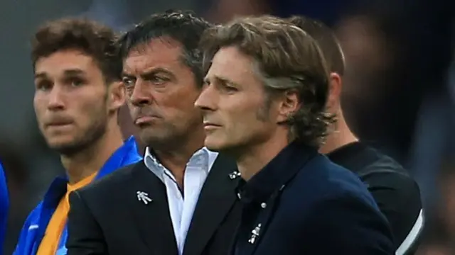 Phil Brown and Gareth Ainsworth