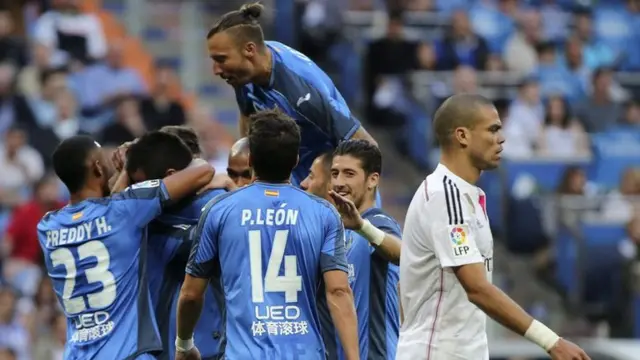 Getafe celebrate