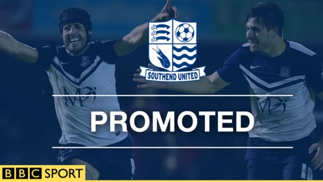 Southend win promotion