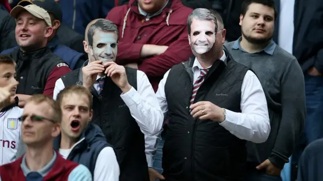 Aston Villa masks