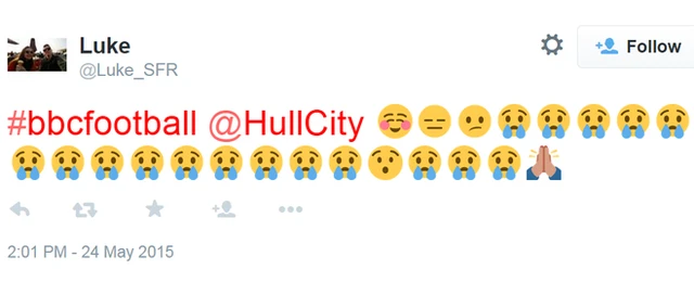Hull's season in emojis