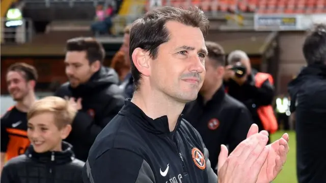 Dundee United boss Jackie McNamara