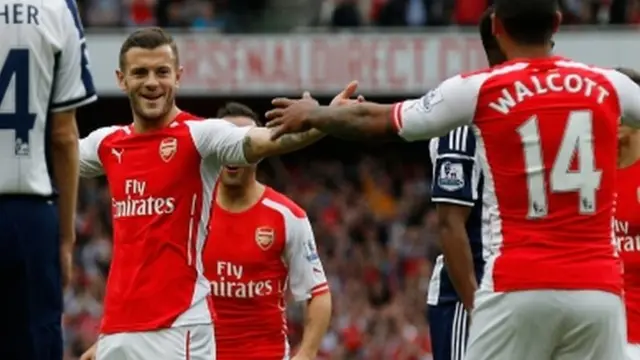 Jack Wilshere celebrates