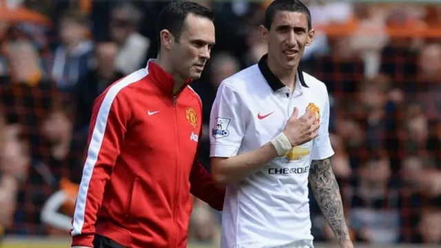 Angel di Maria comes off injured