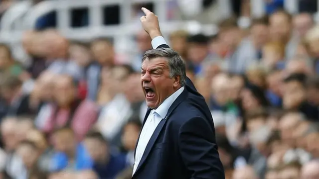 Big Sam not happy