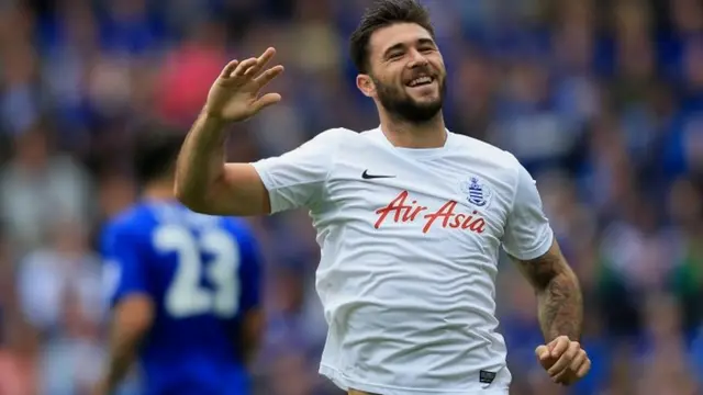 Charlie Austin celebrates