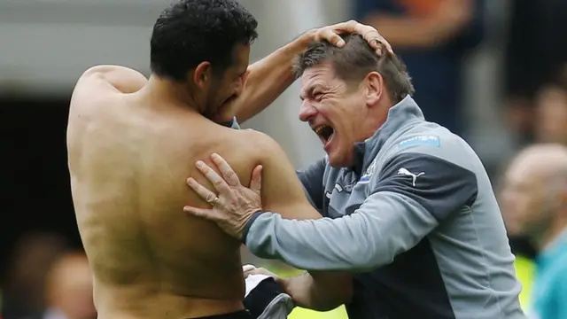 Newcastle celebrate