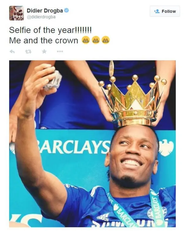 Didier Drogba tweet