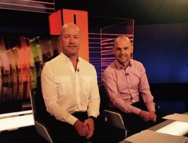 Danny Murphy and Alan Shearer